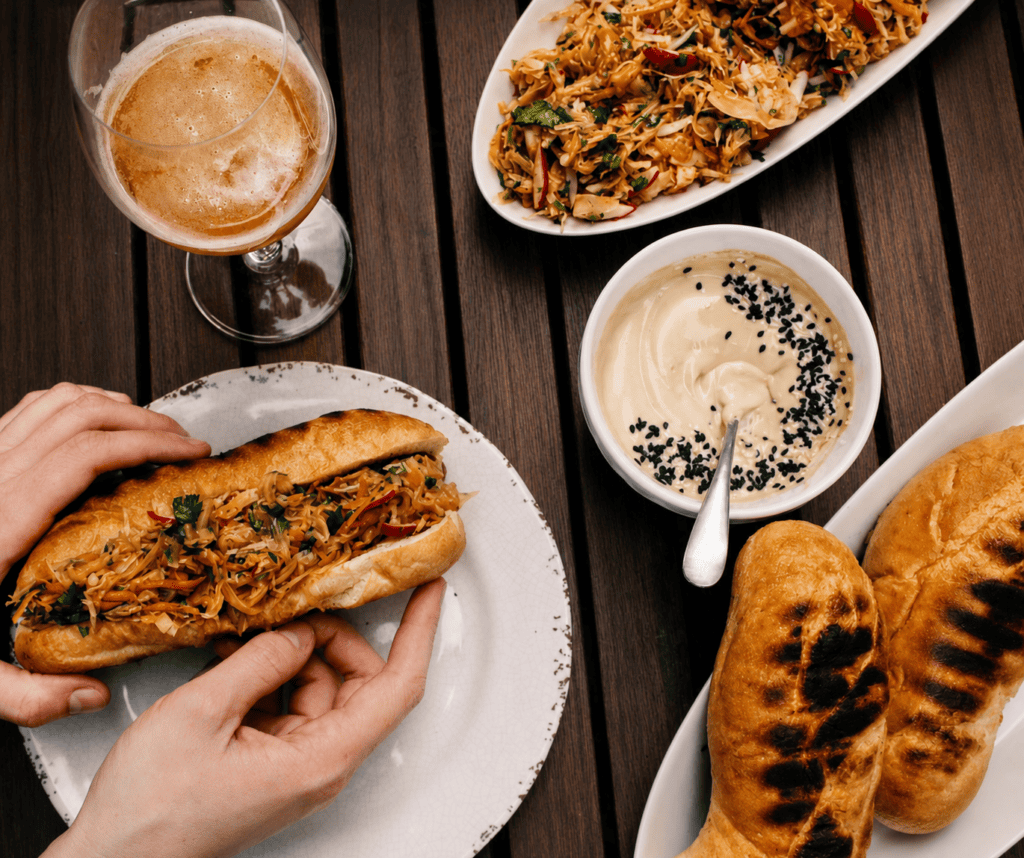 Asian Smoked Sausage Sandwich | William J. Walter